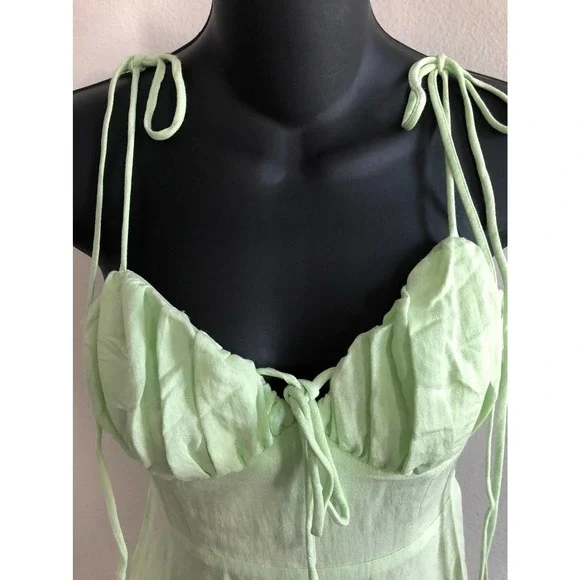 Cotton Candy LA Linen Dress - Picture 3 of 12